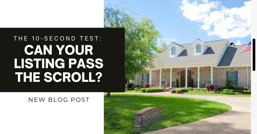 The 10-Second Test: Can Your Listing Pass the Scroll?